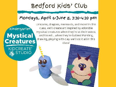 Bedford Kids' Club: Mystical Creatures (Kindergarten)