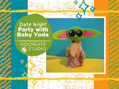 Kidcreate Studio - Woodbury. Date Night- Party with Baby Yoda (3-9 Years)