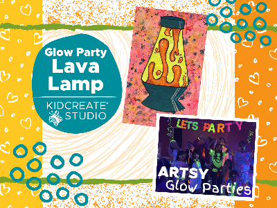 Kidcreate Studio - Chicago Lakeview. Lava Lamp Glow (3-9 Years)