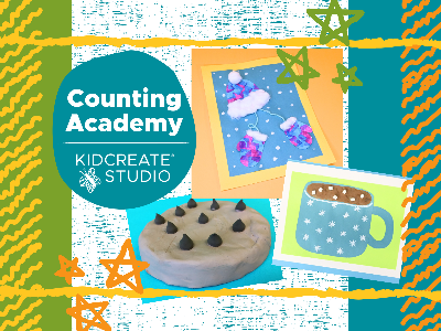 Kidcreate Studio - South Charlotte. Counting Academy Weekly Class (18m-6 Years)